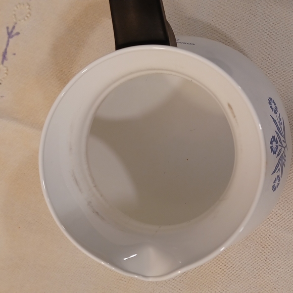 Vintage Corning Wear Cornflower 6 Cup Coffee Pot - Picture 9 of 12
